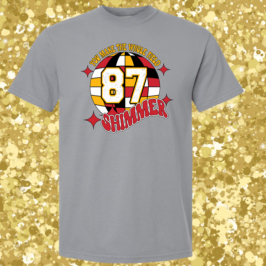 87 Makes The Field Shimmer