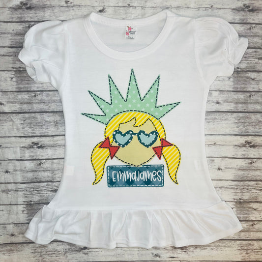 Pigtail Lady Liberty